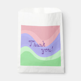 Pastel Bedankt Bedankzakje