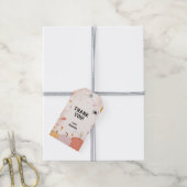 Pastel Bedankt Halloween Favor Cadeaulabel (Met Touw)