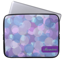 Pastel bedekt laptophoes laptop sleeve