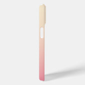 Pastel Beige Roze Kleur Blend Gladde Verloop Case-Mate iPhone Case (Achterkant / Rechts)