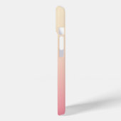 Pastel Beige Roze Kleur Blend Gladde Verloop Case-Mate iPhone Case (Achterkant / Links)