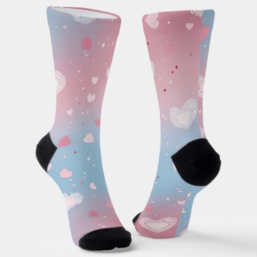 Pastel Belofte Sokken (Gebogen)