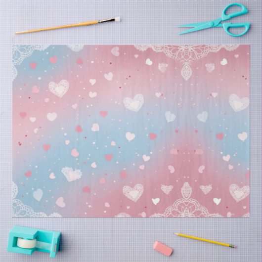 Pastel Belofte Tissuepapier (Craft)