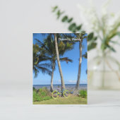 Pastel Bicycle Ocean Florida Briefkaart (Staand voorkant)