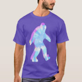 Pastel Bigfoot Tie Dye T-shirt (Voorkant)
