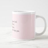 Pastel Bijbel Verse Cadeaus Grote Koffiekop (Rechts)