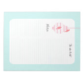 Pastel Birdcage Notitieblok (Voorkant)