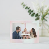 Pastel Birthday Bedankt voor het Briefkaart. Briefkaart (Staand voorkant)