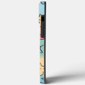 Pastel bladeren kleurrijk Case-Mate iPhone case (Achterkant / Links)