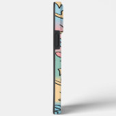 Pastel bladeren kleurrijk Case-Mate iPhone case (Achterkant / Rechts)