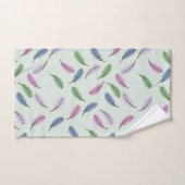 Pastel blauw bad handdoek (Handdoek)