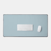 Pastel Blauw Effen Kleur | Klassiek | Elegant Bureaumat (Keyboard & Muis)