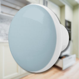 Pastel Blauw Effen Kleur | Klassiek | Elegant Keramische Knop