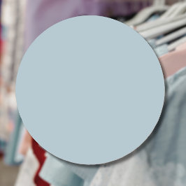Pastel Blauw Effen Kleur | Klassiek | Elegant Labels