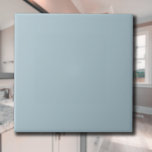 Pastel Blauw Effen Kleur | Klassiek | Elegant Tegeltje<br><div class="desc">Pastel Blauw Effen Kleur | Klassiek | Elegant | Trendy | Stijlvol | Cadeau</div>