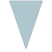 Pastel Blauw Effen Kleur | Klassiek | Elegant Vlaggetjes (Tweede vlag)