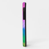 Pastel blauw en roze Abstract Case-Mate iPhone Case (Achterkant/links)