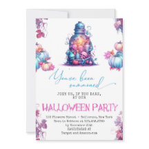 Pastel Blauw Halloween Party Feestelijke Leuke Uit