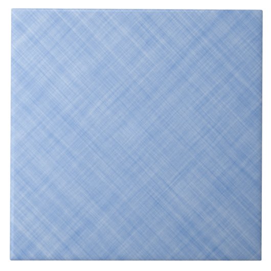 Pastel blauw textiel tegeltje (Voorkant)