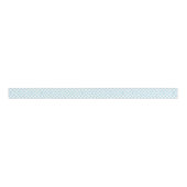 Pastel Blauwe Stippen 1.5 Grosgrain Lint (Voorkant)