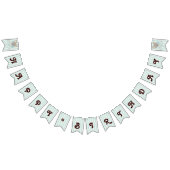 Pastel Blauwe Streep Schattige Baby Koala Kids Ver Vlaggetjes (Alle)