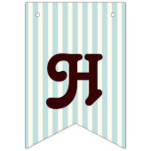 Pastel Blauwe Streep Schattige Baby Koala Kids Ver Vlaggetjes (Tweede vlag)