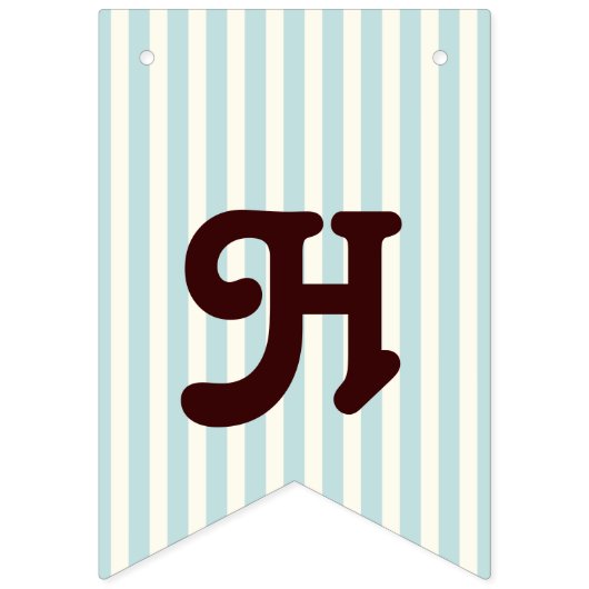 Pastel Blauwe Streep Schattige Baby Koala Kids Ver Vlaggetjes (Tweede vlag)