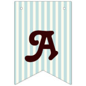 Pastel Blauwe Streep Schattige Baby Koala Kids Ver Vlaggetjes (Derde vlag)