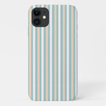 Pastel blauwe, witte en blush strepen