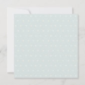 Pastel blauwgroene blad Couples Shower Uitnodiging