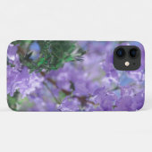 Pastel Bleek Paars Jacaranda Flower iPhone 11 Hoes (Achterkant (horizontaal))