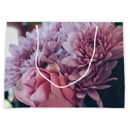 Pastel Bleek Roze Paarse Rozen Bloemen Groot Cadeauzakje