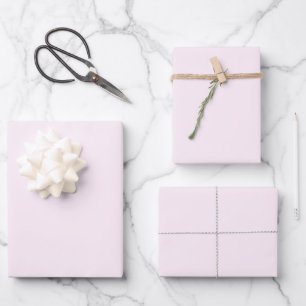 Pastel Bleek Rozeachtig Wit Effen Kleur Inpakpapier Vel