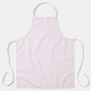 Pastel Bleek Rozeachtig Wit Effen Kleur Schort