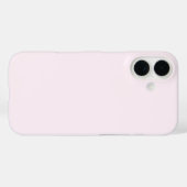 Pastel Bleek Rozeachtig Witte Effen Kleur Case-Mate iPhone Case (Achterkant (horizontaal))