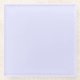 Pastel Bleekblauw Paars Glazen Onderzetter