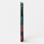 Pastel Bleekgroene Rode Rozen Bloemen iPhone 11 Ho Case-Mate iPhone Case (Achterkant/links)