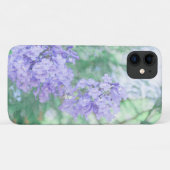 Pastel Bleke Paarse Jacaranda Bloem iPhone 11 Hoes (Achterkant (horizontaal))