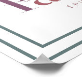 Pastel Blessed And Favored Ephesians 1 3 Scripture Poster (Hoek)