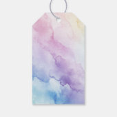 Pastel Bliss-cadeaubijslage Cadeaulabel (Achterkant)