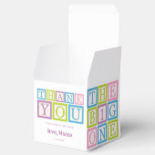 Pastel Blocks The Big One Thank You Bedankdoosjes (Geopend)