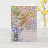 Pastel Bloem Allerlei Gelegenheid Kaart (Gele Bloem)