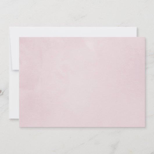 Pastel Bloem Bedankkaart (Achterkant)