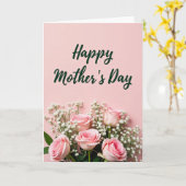 Pastel Bloem Boodschappenkaart Kaart (Gele Bloem)