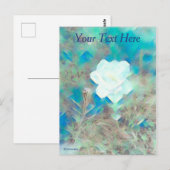 Pastel Bloem Briefkaart (Voorkant / Achterkant)