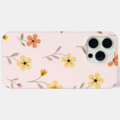 Pastel Bloem Geel Bloem iPhone 15 Case-Mate iPhone Case (Achterkant (horizontaal))