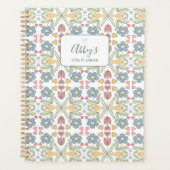 Pastel Bloem & Hart Planner voor tieners & pre-tie (Voorkant)
