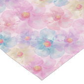 Pastel Bloem in Bloei Korte Tafelloper (Hoek)