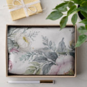 Pastel Bloem Inkt Schildering Tissuepapier (Geschenk)