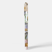 Pastel Bloem iPhone Hoesje Elegant Bloem Ontwerp (Achterkant / Links)